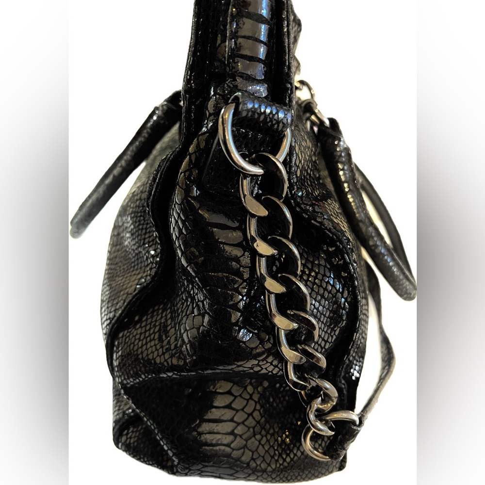 Michael Kors Black Python Hamilton Bag - image 3